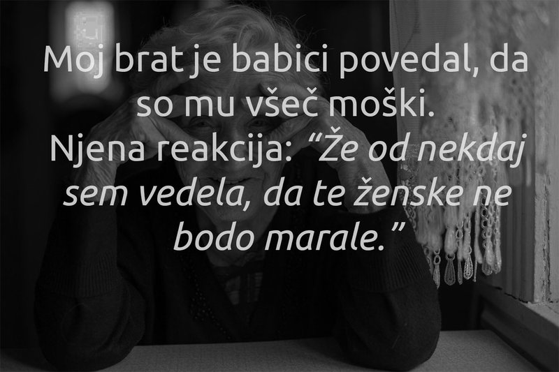 Babice so res brez dlake na jeziku - vnukom povedo resnico!